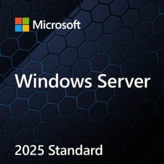 Microsoft Windows Server 2025 Standard 16 Core + 20 User CAL License